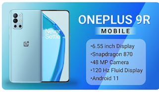 OnePlus 9R Smartphone Specifications and Price in India